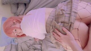 Трах в мини-юбке в киску и Анал для сводной сестры порно